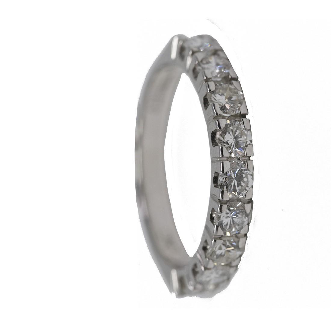 Anello Veretta Con Diamanti ORO CO Luxury Zone