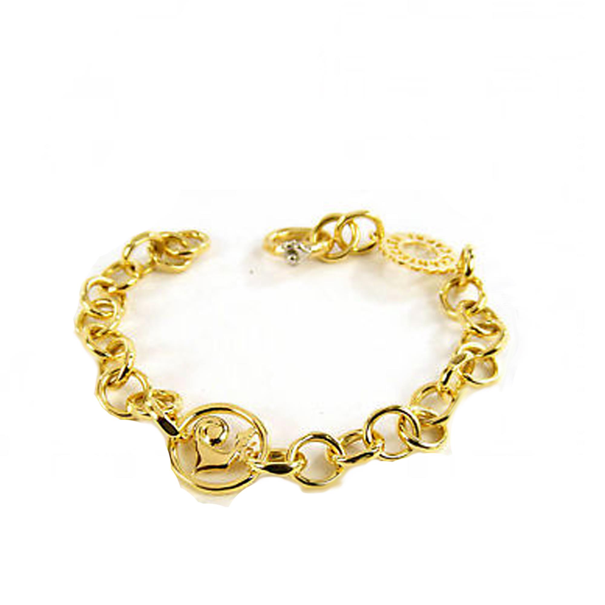 BRACCIALE CHANTECLER LOGO IN ORO GIALLO - CHANTECLER - Luxury Zone